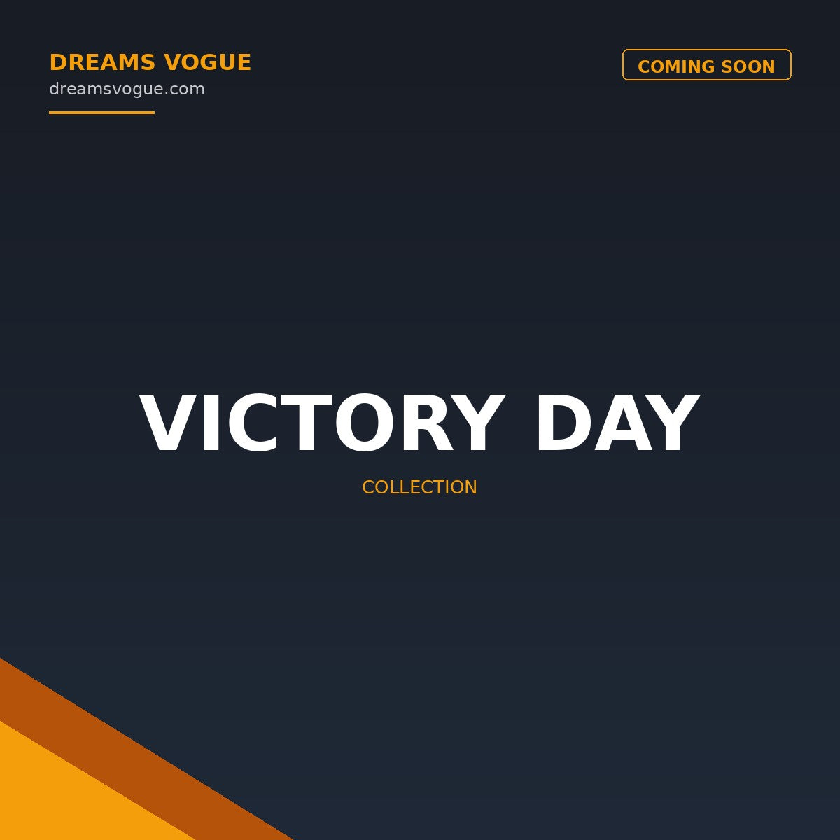 Victory Day collection banner - Dreams Vogue
