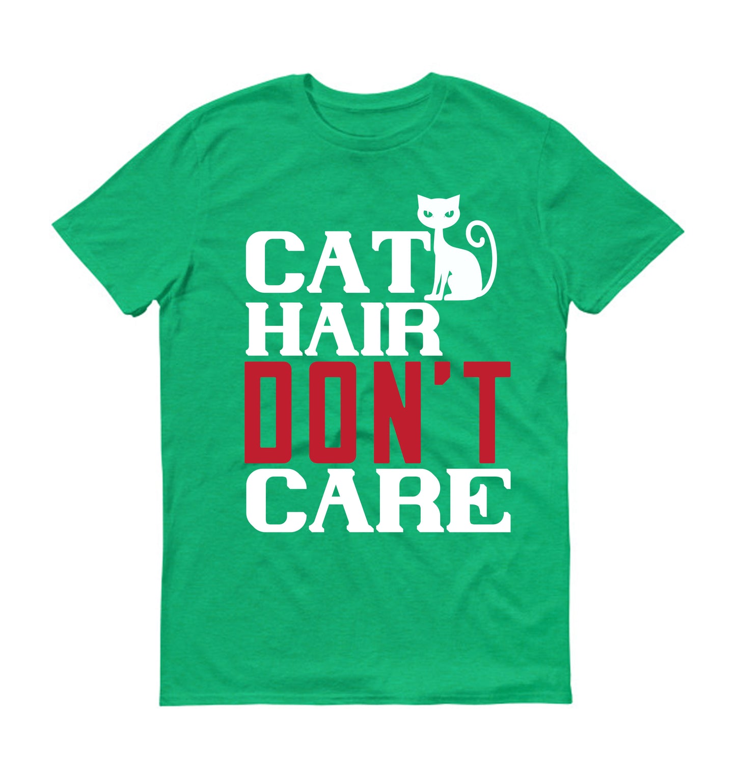 Cat hair don't care  Unisex T-Shirt