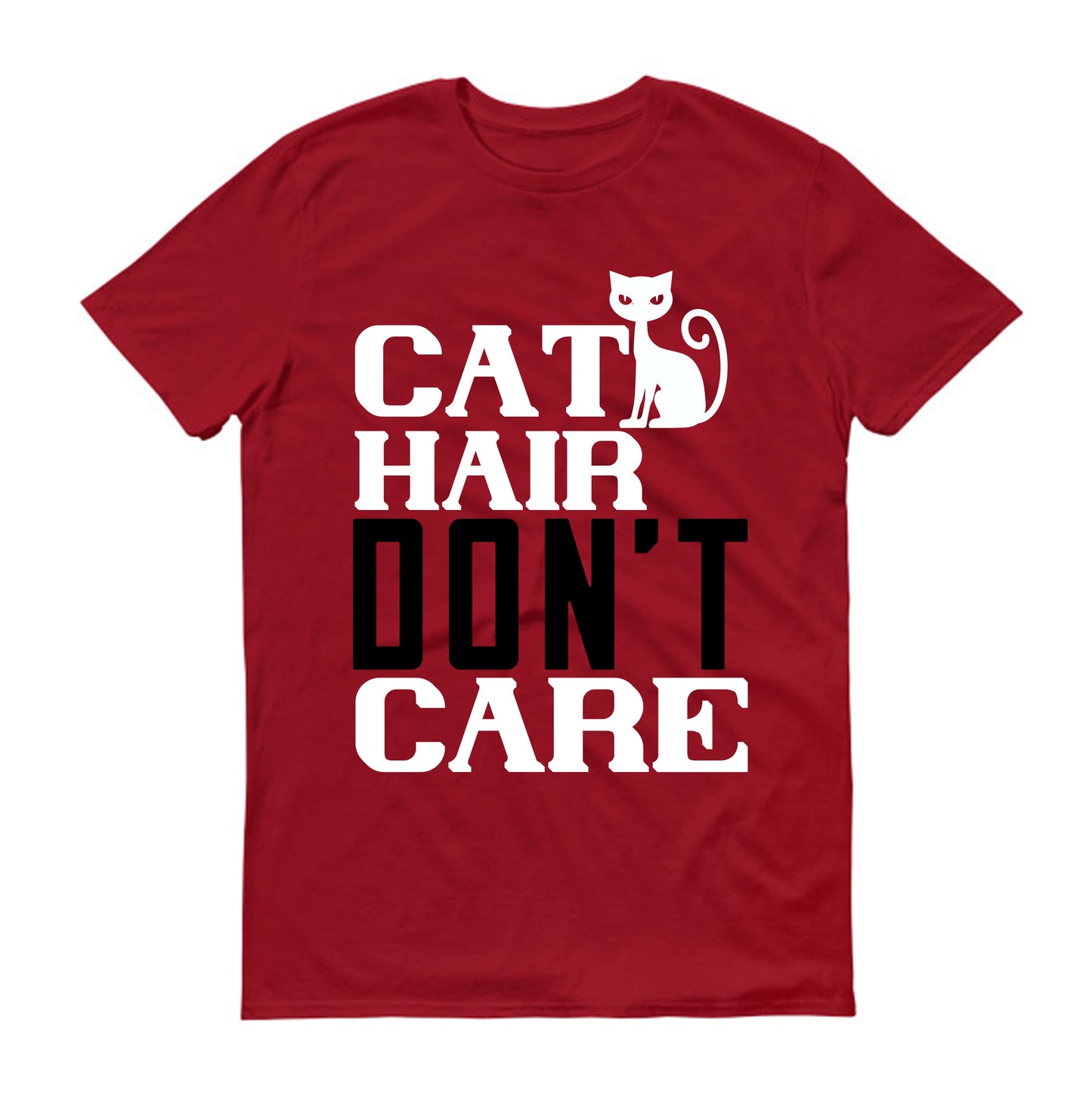 Cat hair don't care  Unisex T-Shirt
