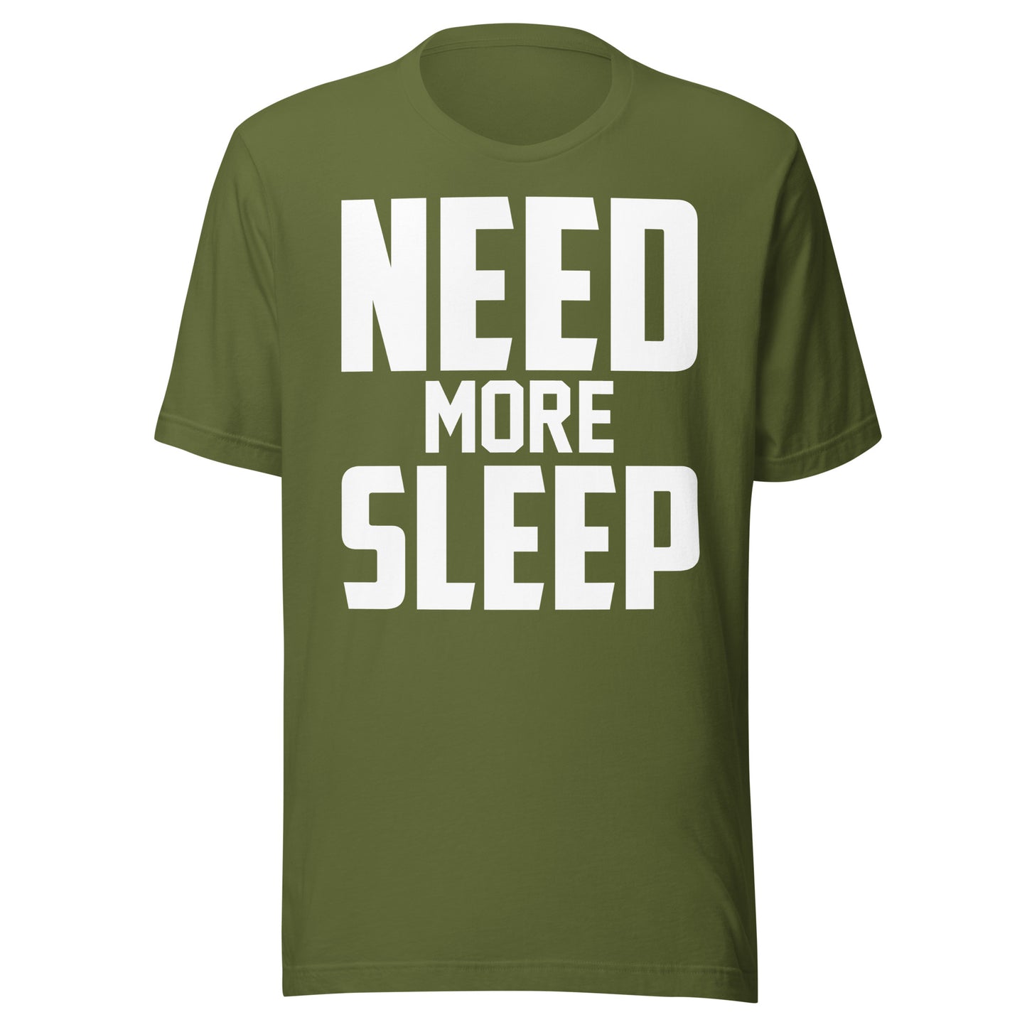 Need More Sleep - Funny Unisex Premium Cotton T-Shirt