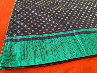 Indian Three Piece Dress Kameez With Dupatta - Green /Black