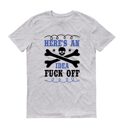 here’s an idea skull  Unisex T-Shirt