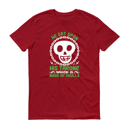 He sat upon his skull  Unisex T-Shirt