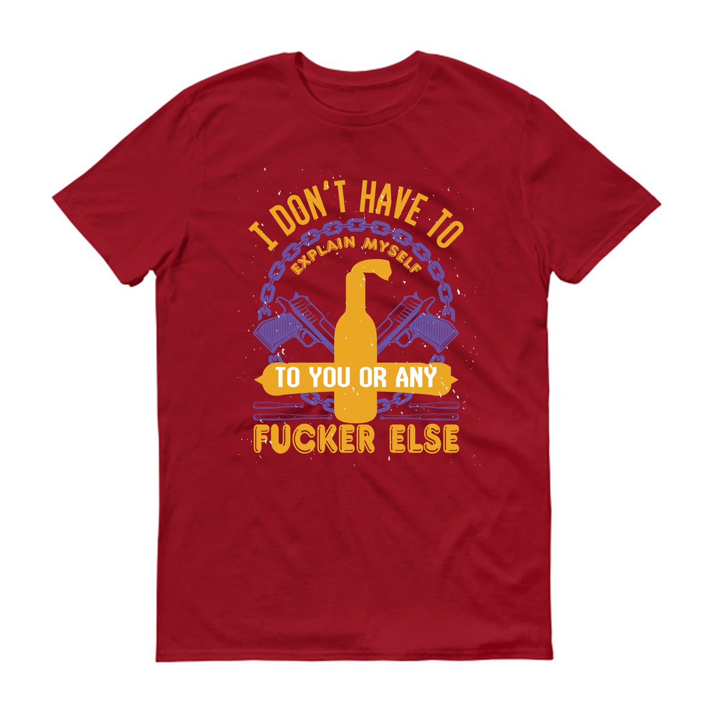 i don’t have to skull Unisex T-Shirt