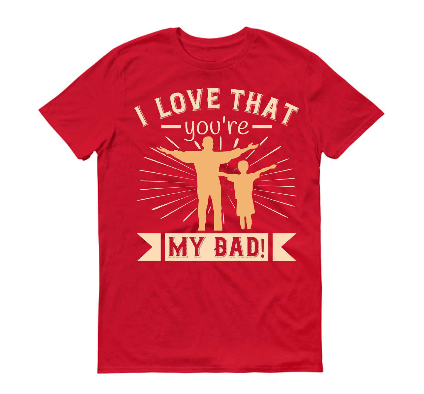 I’m a proud dad of a freaking awesome teacher and yes she bought me this Father's day Unisex T-Shirt