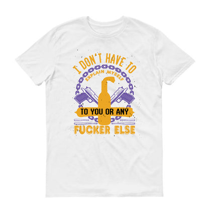 i don’t have to skull Unisex T-Shirt