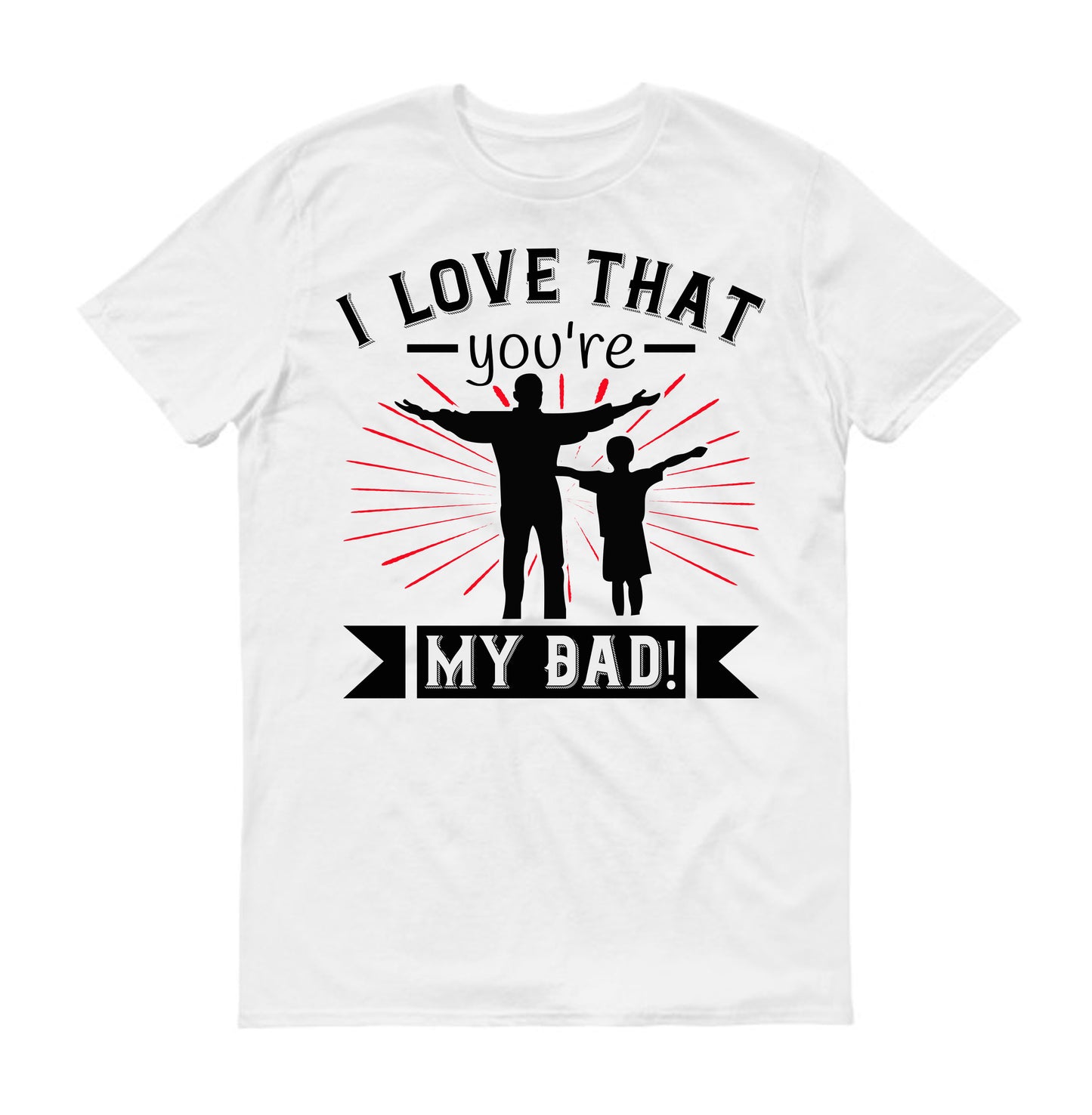 I’m a proud dad of a freaking awesome teacher and yes she bought me this Father's day Unisex T-Shirt